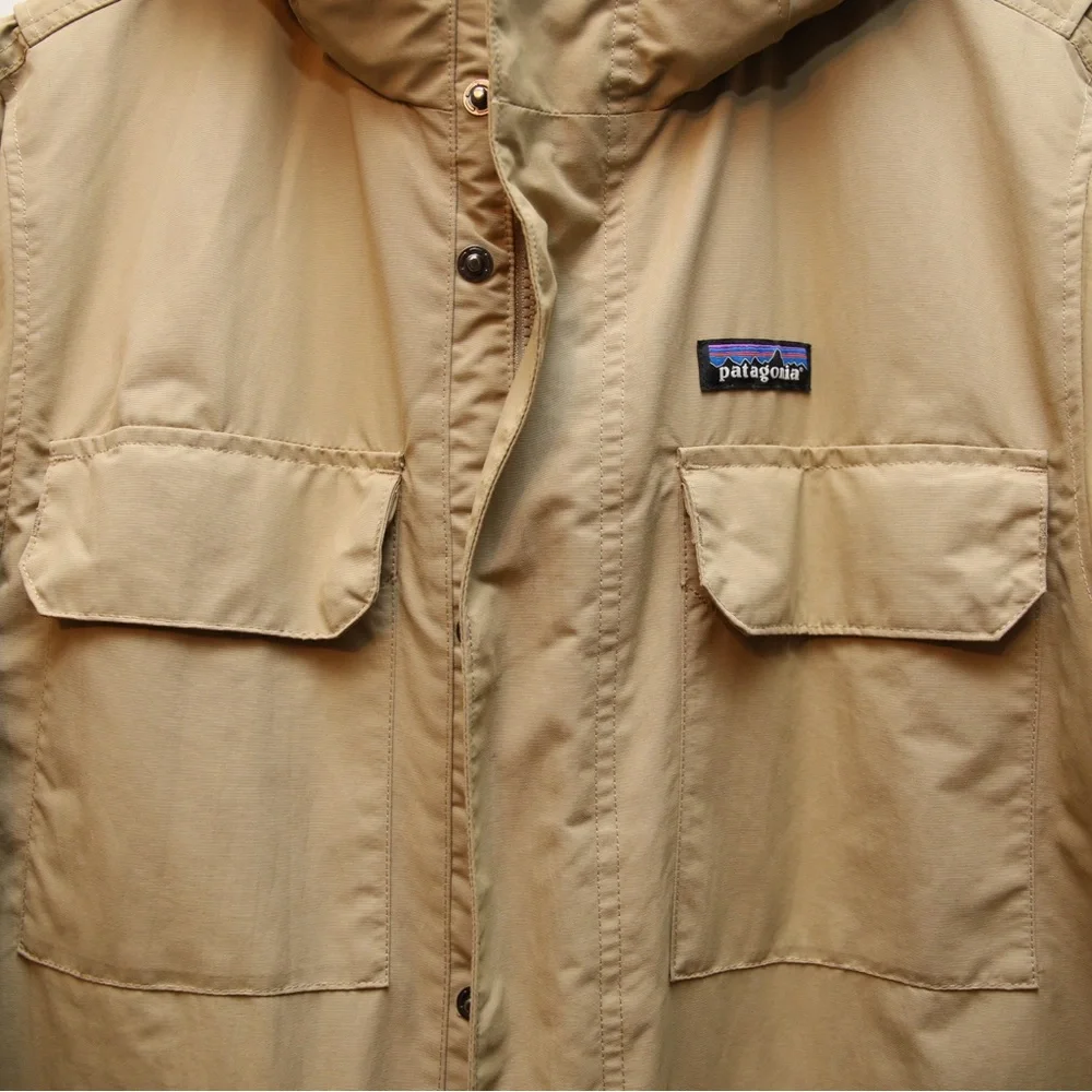 Patagonia Men's Beige Hooded Field Jacket - Picture 2 of 9